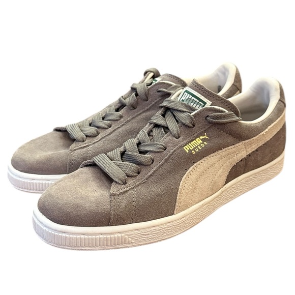 Puma Suede Classic Steeple Gray Sneaker Shoe 352634-66 Lifestyle Casual Mens 6.5 - Picture 2 of 16
